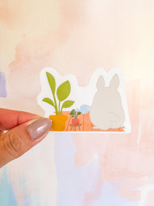 Watering Plants Sticker