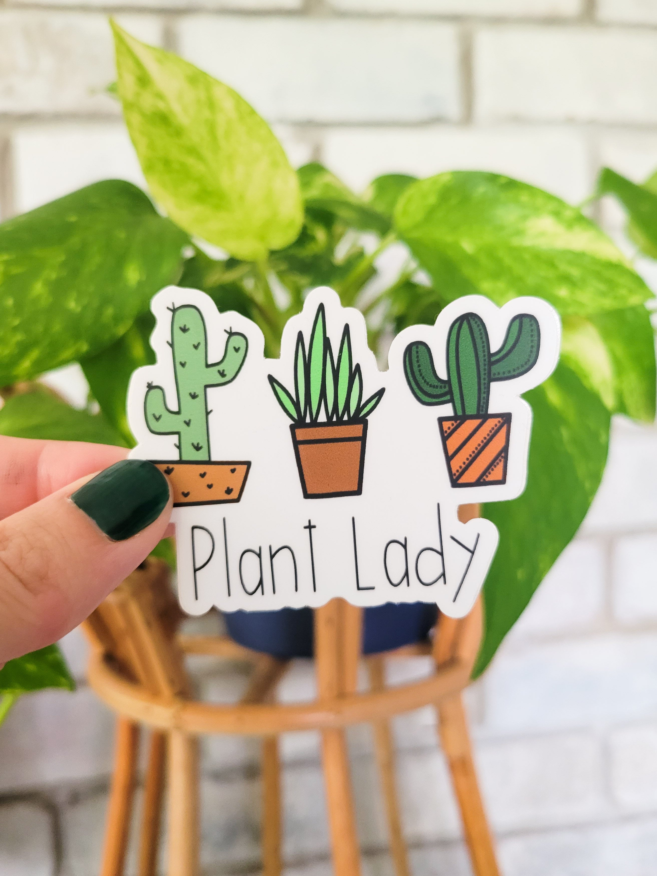 Plant Lady Sticker Sticker
